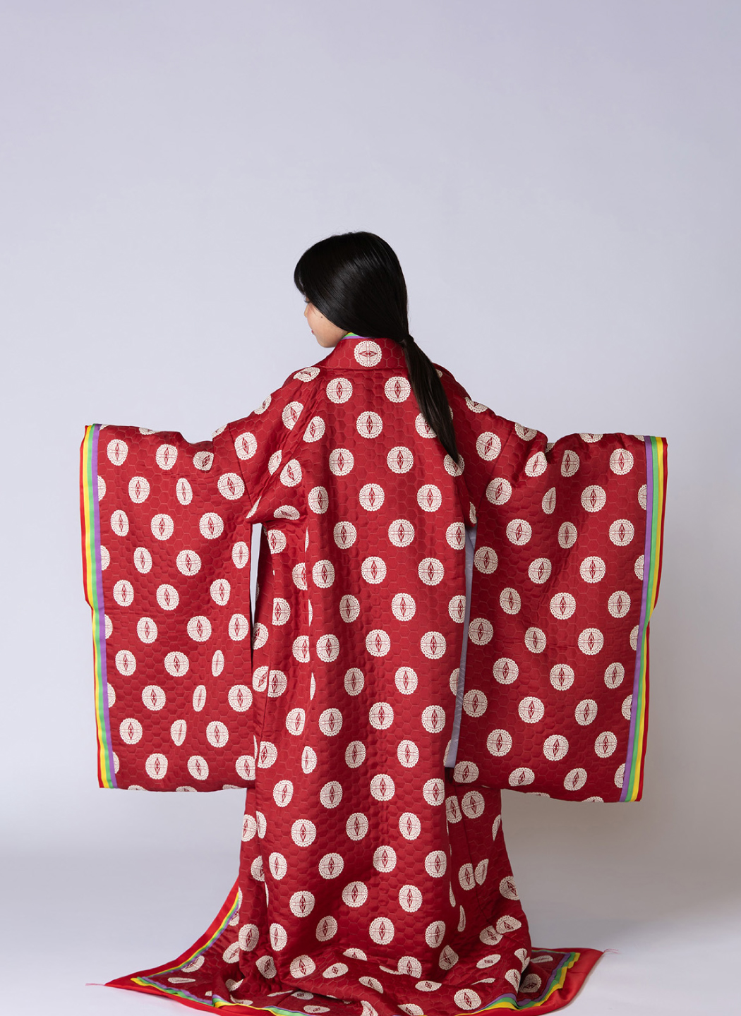 Court Noble Style Jūnihitoe_Red