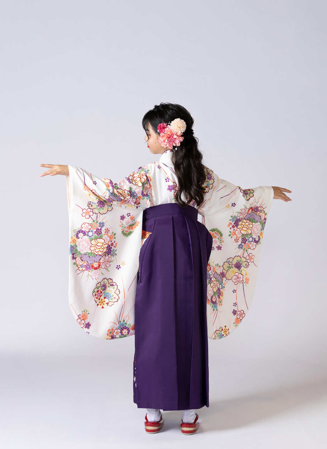 White × Purple